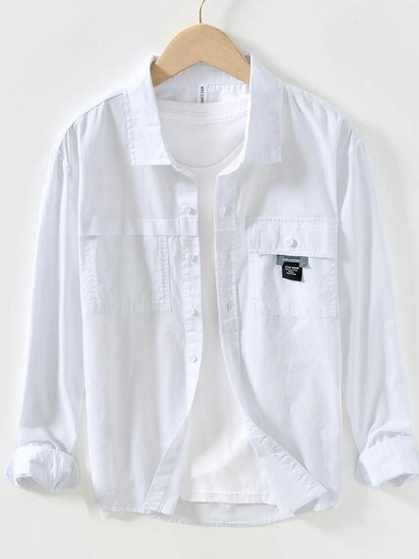 Men's Long Sleeve Button - Up Shirt – 100% Cotton - My Wear Clothing Co