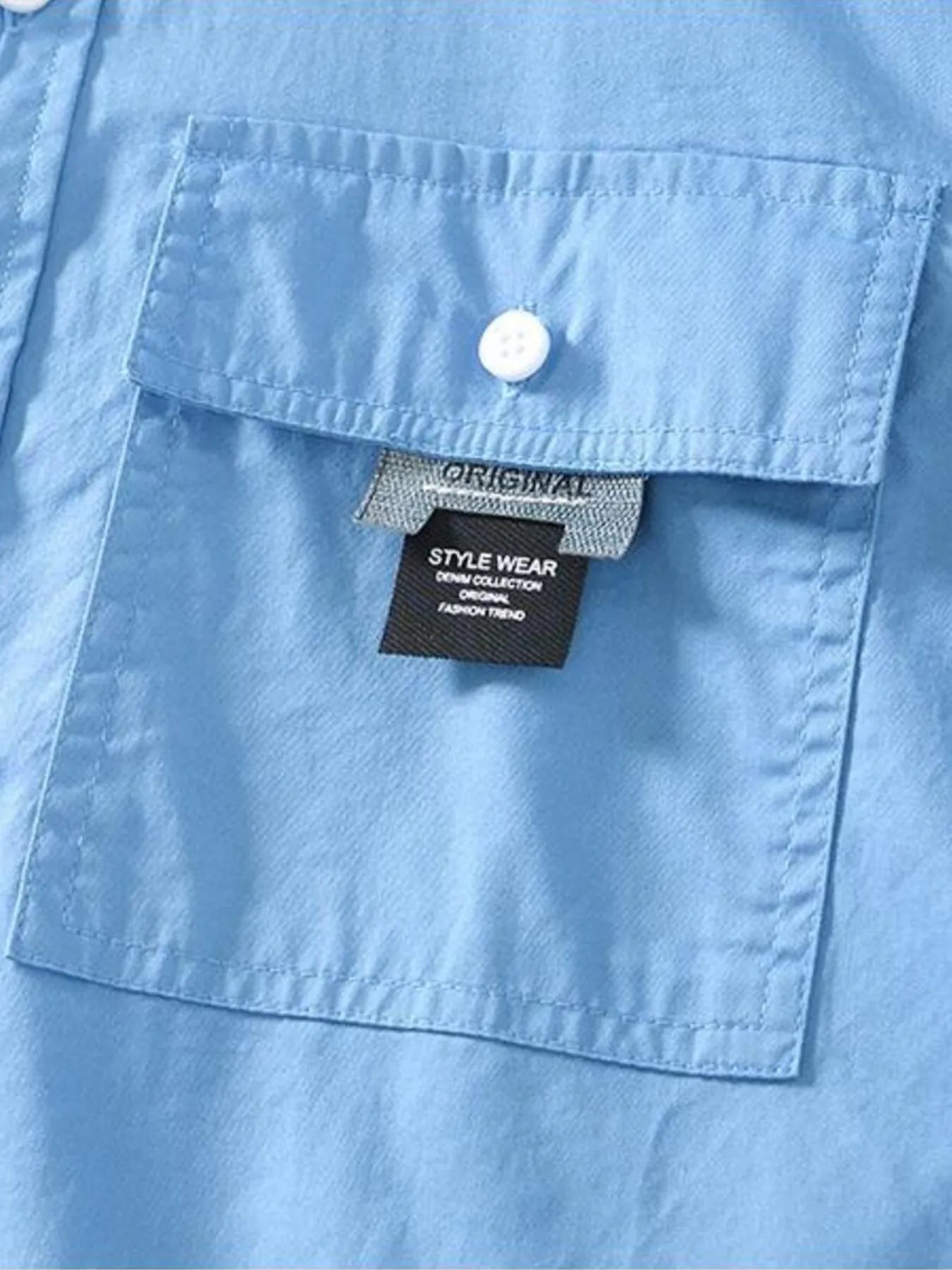 Men's Long Sleeve Button - Up Shirt – 100% Cotton - My Wear Clothing Co