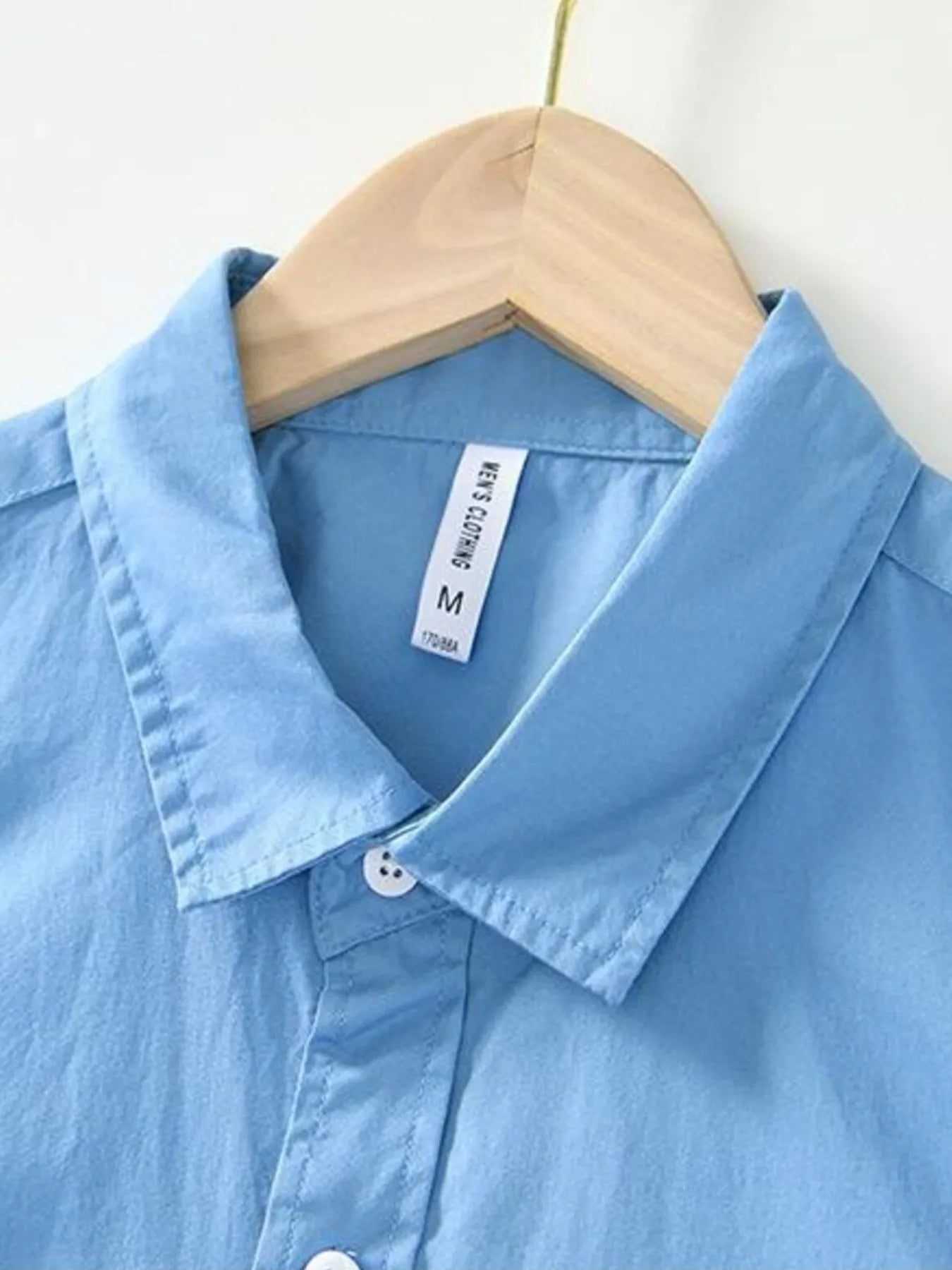 Men's Long Sleeve Button - Up Shirt – 100% Cotton - My Wear Clothing Co
