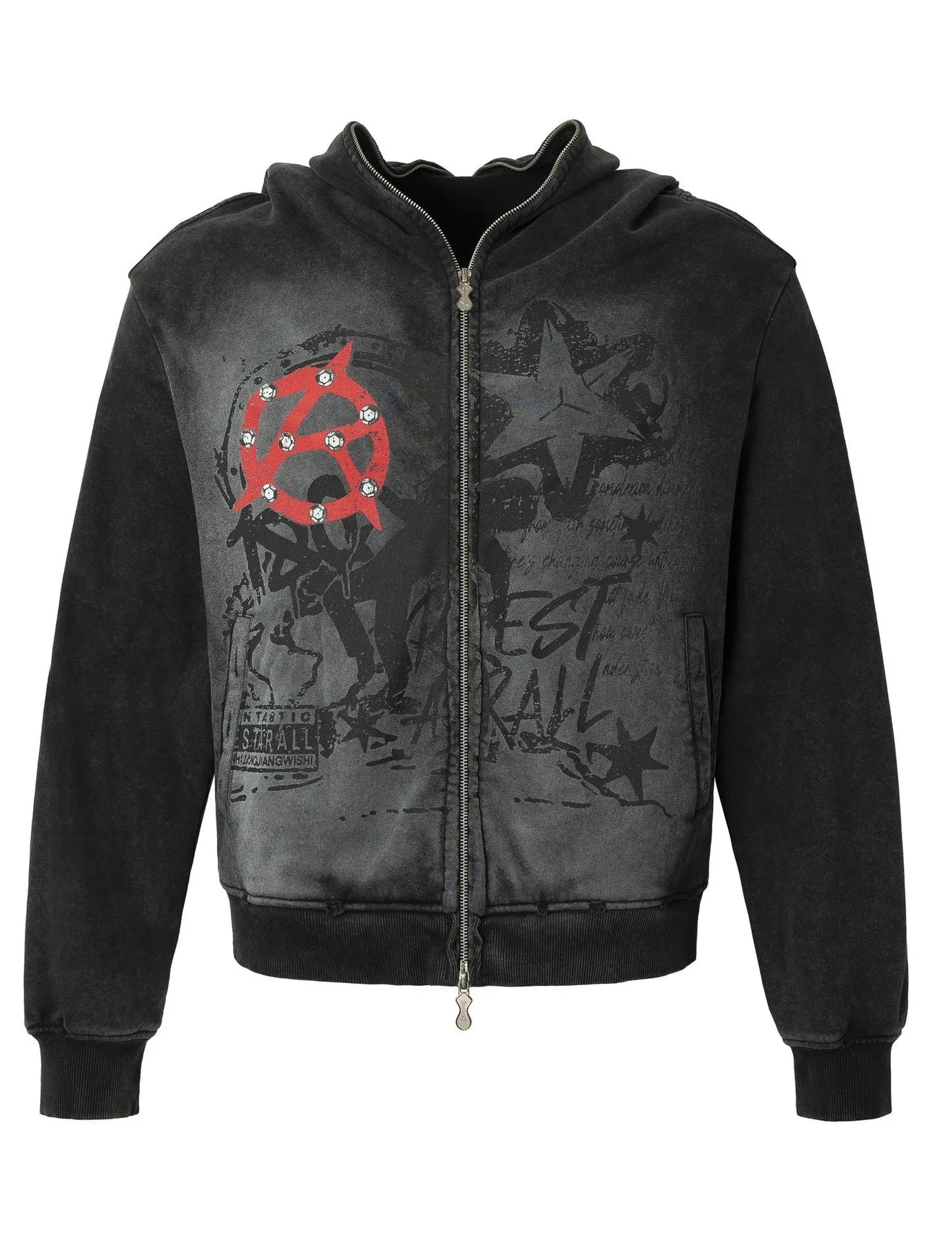 Men's Long Sleeve Zip - Up Hoodie - My Wear Clothing Co