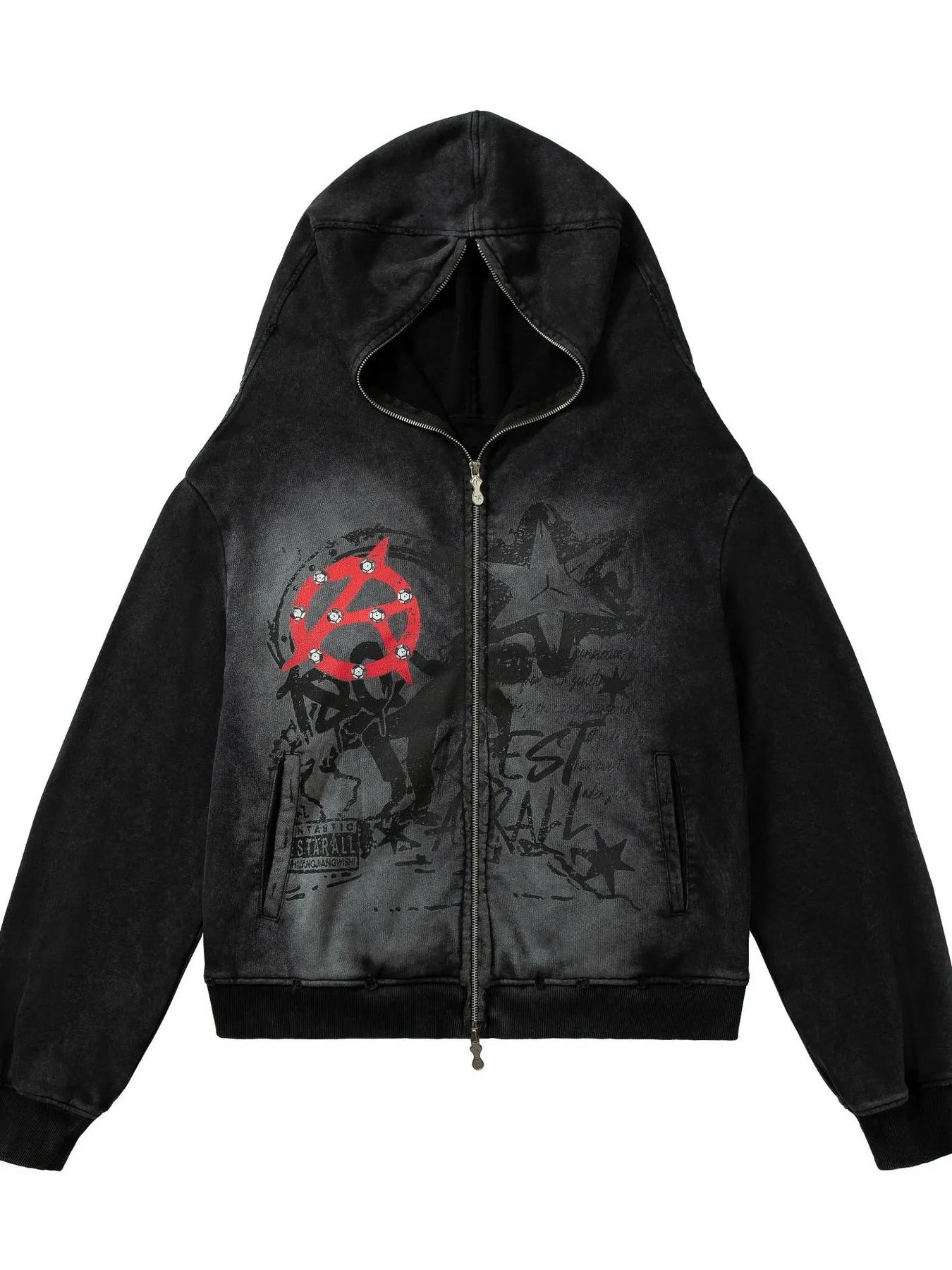 Men's Long Sleeve Zip - Up Hoodie - My Wear Clothing Co