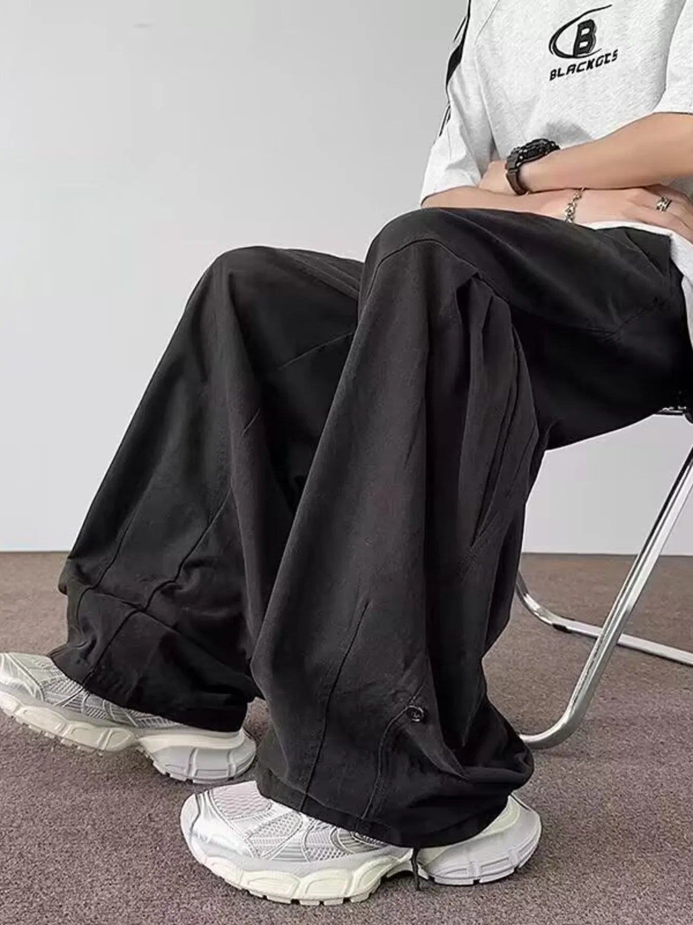 Men's Loose Fit Casual Cargo Pants – Comfort Meets Function - My Wear Clothing Co