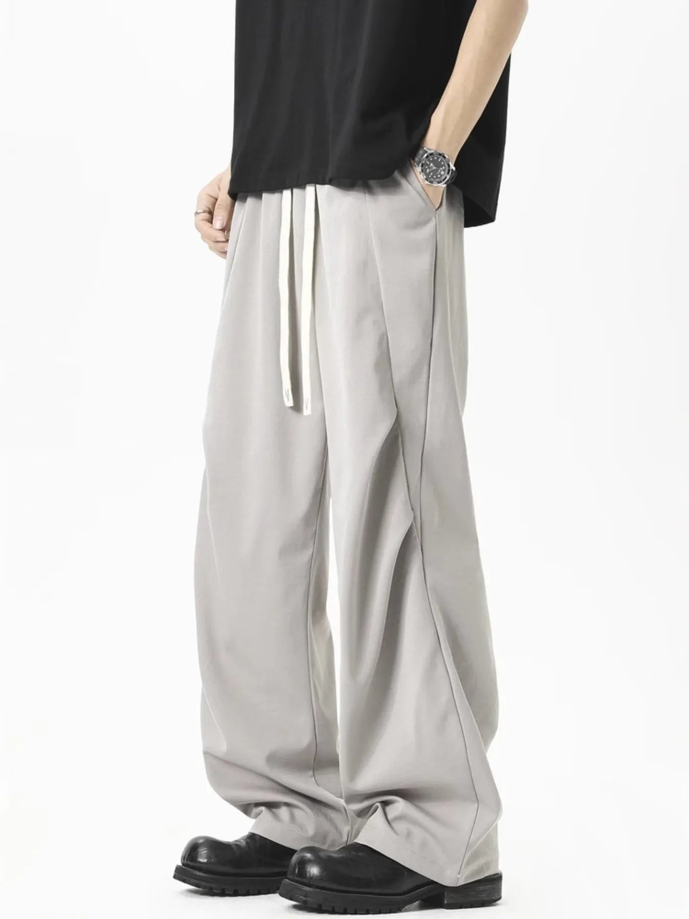 Men's Loose Fit Drawstring Pants – Easy Comfort, Everyday Style - My Wear Clothing Co