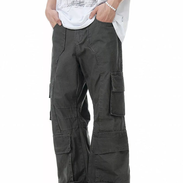 Men's Loose Fit Multi - Pocket Cargo Pants - For Streetwear Lovers - My Wear Clothing Co