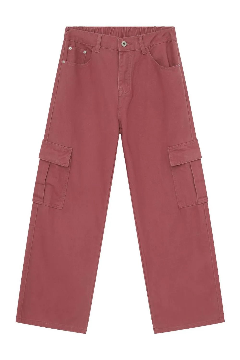 Men's Mid Rise Jeans with Cargo Pockets - My Wear Clothing Co