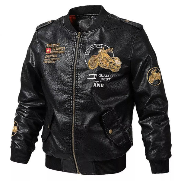 Men's Motorcycle Jacket (M–5XL) – Bold Utility, Everyday Edge - My Wear Clothing Co
