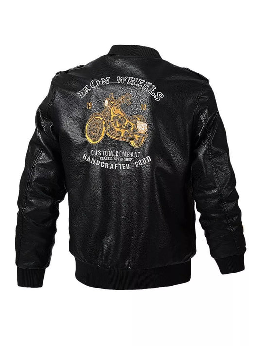 Men's Motorcycle Jacket (M–5XL) – Bold Utility, Everyday Edge - My Wear Clothing Co