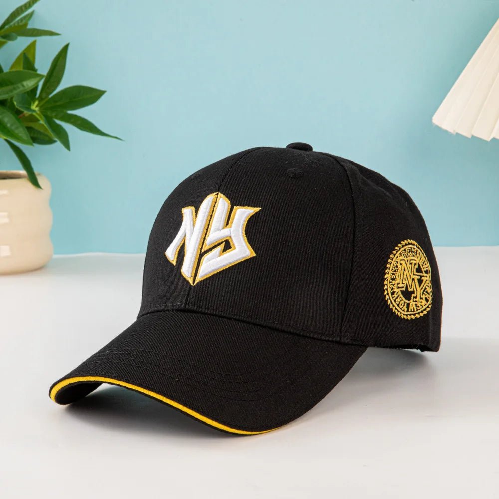 Men's NY Baseball Cap – Adjustable Outdoor Style for Everyday Wear - My Wear Clothing Co