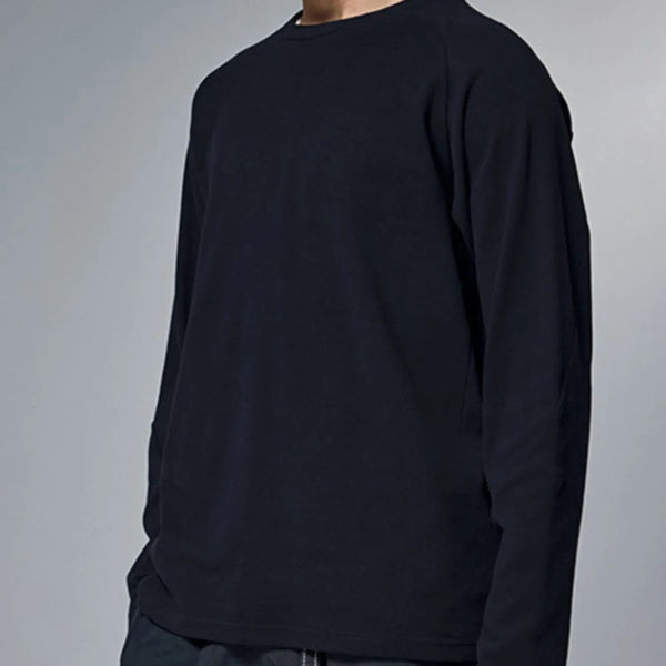 Men's Oversized Round Neck Long Sleeve T-Shirt - My Wear Clothing Co