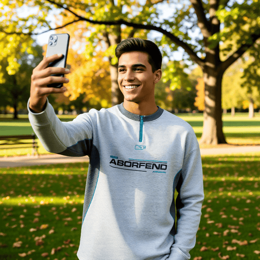 Men’s Oversized Sweatshirt with Contrast Panels – Streetwear Upgrade - My Wear Clothing Co