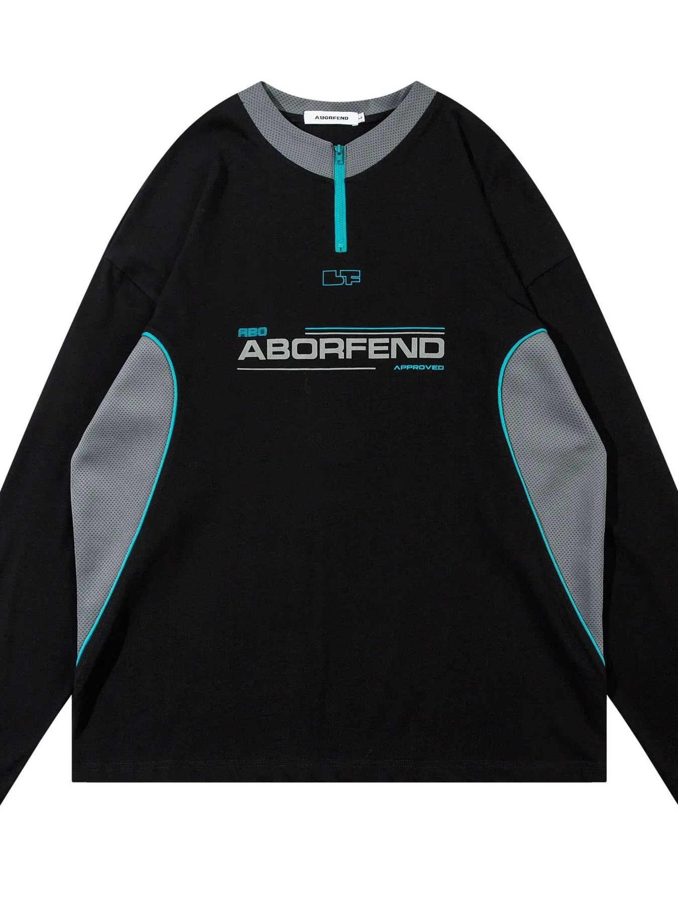 Men's Oversized Sweatshirt with Contrast Panels - My Wear Clothing Co