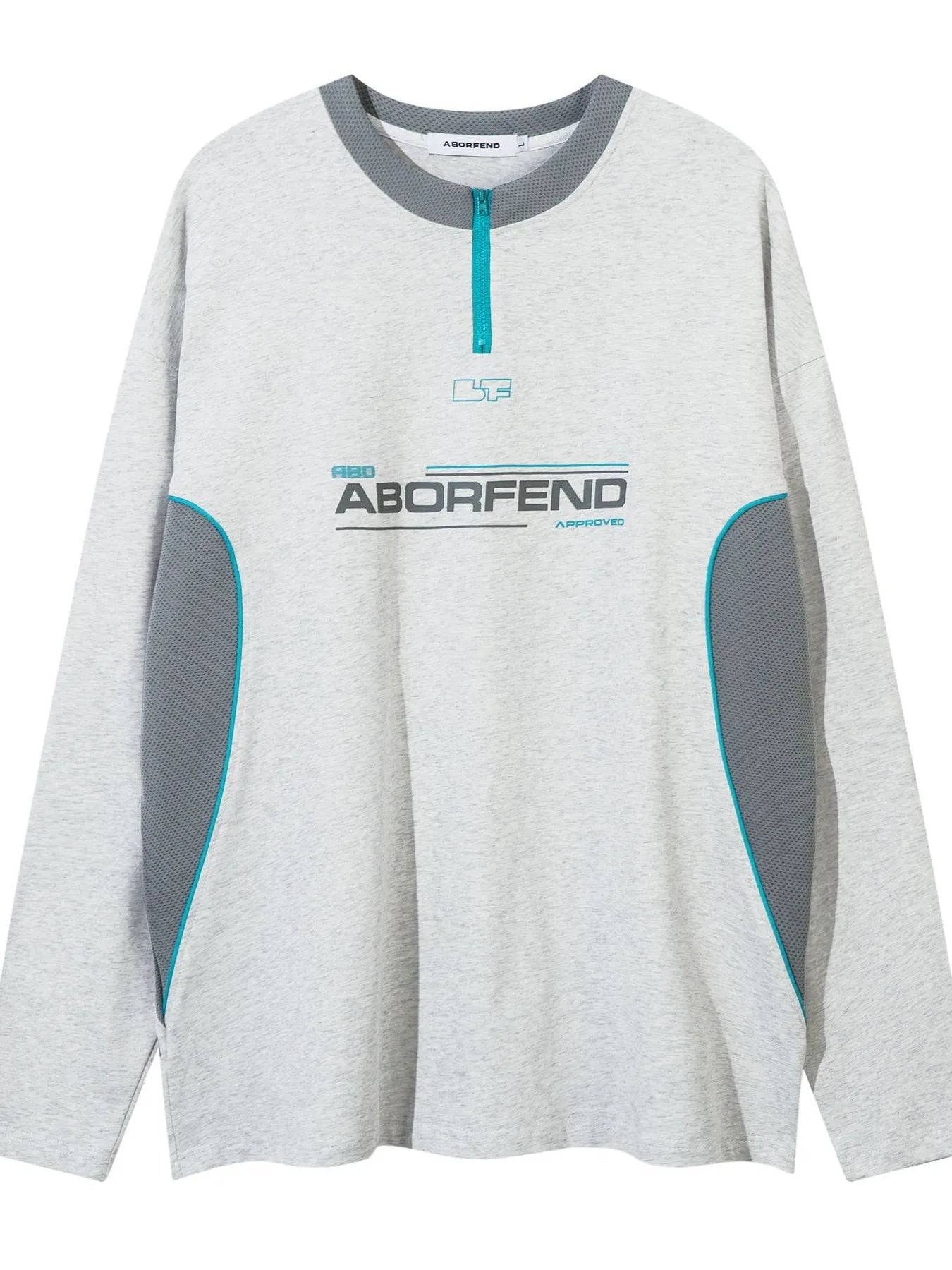 Men's Oversized Sweatshirt with Contrast Panels - My Wear Clothing Co