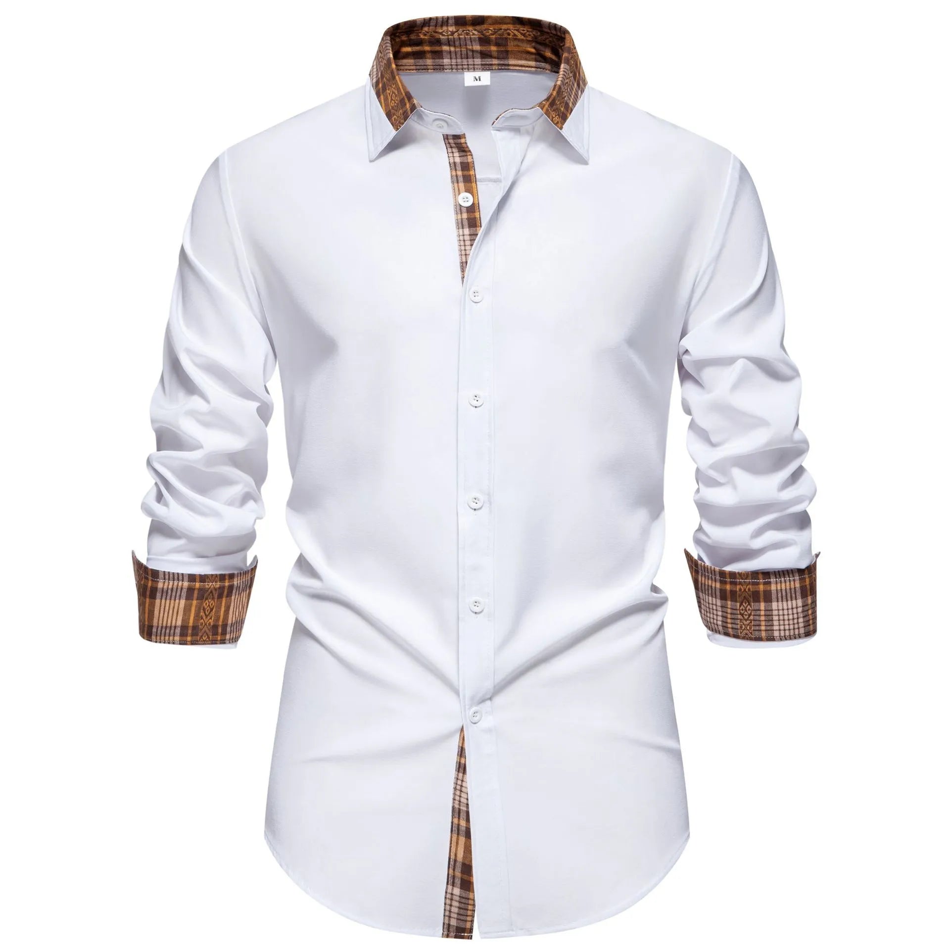 Men's Plaid Collar Button - Down Shirt – My Wear - My Wear Clothing Co
