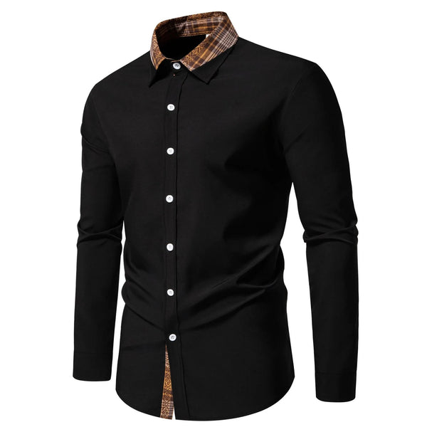 Men's Plaid Collar Button - Down Shirt – My Wear - My Wear Clothing Co