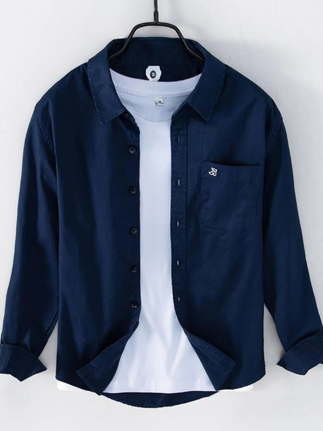 Men's Plus Size Button Up Long Sleeve Shirt - My Wear Clothing Co