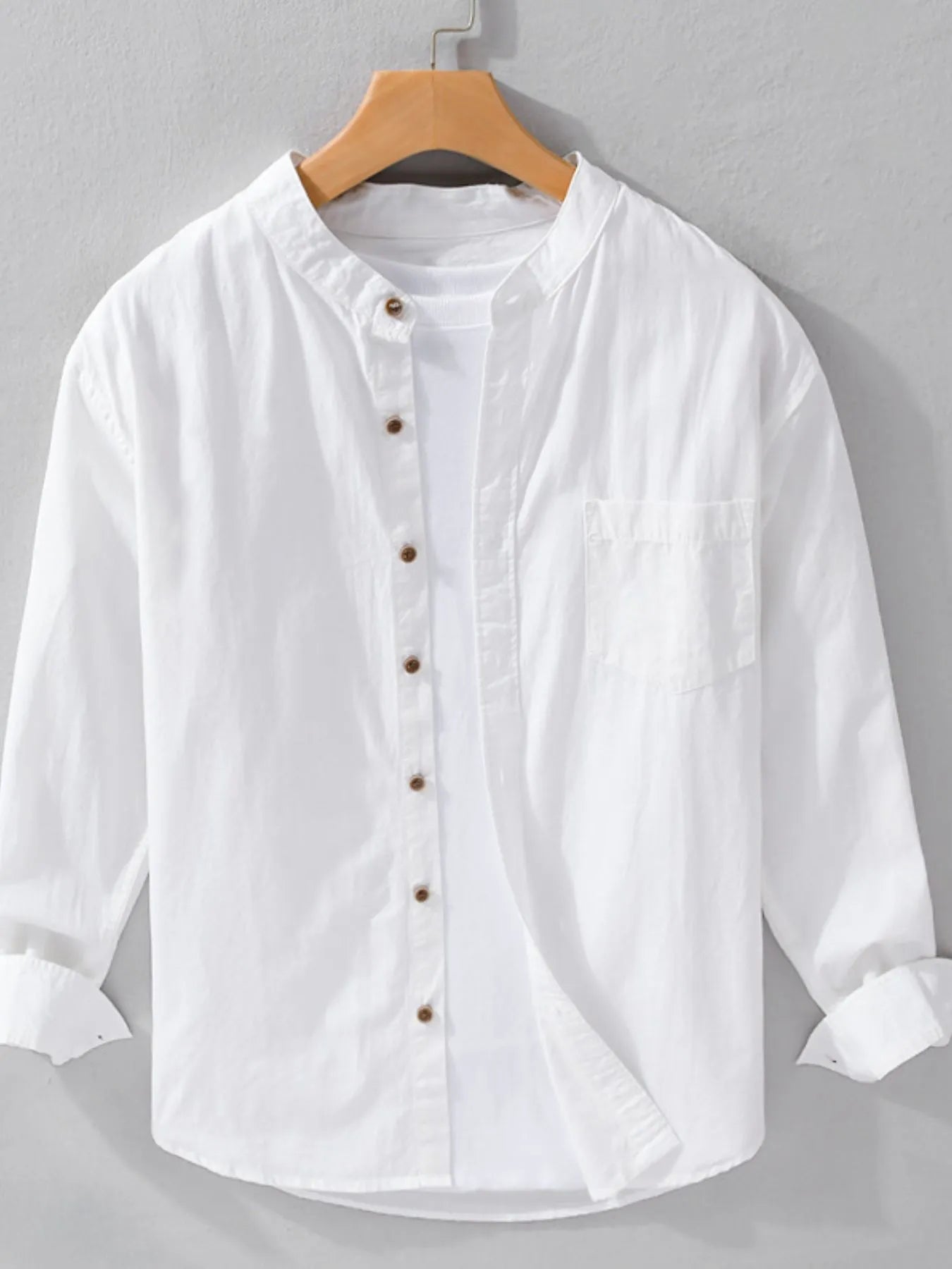 Men's Plus Size Button Up Long Sleeve Shirt - My Wear Clothing Co