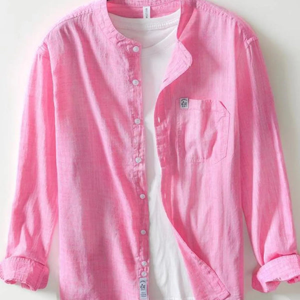 Men's Plus Size Button Up Long Sleeve Shirt - My Wear Clothing Co