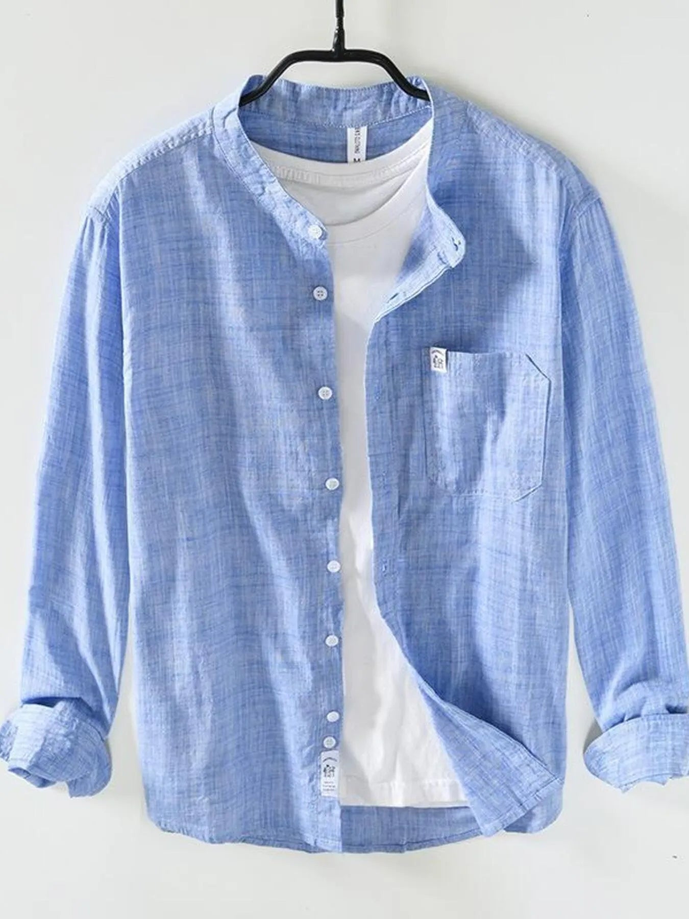 Men's Plus Size Button Up Long Sleeve Shirt - My Wear Clothing Co