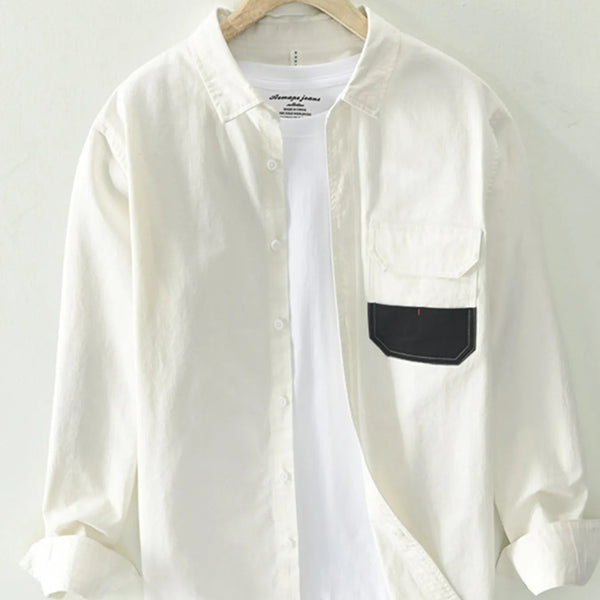 Men's Plus Size Button Up Long Sleeve Shirt - My Wear Clothing Co