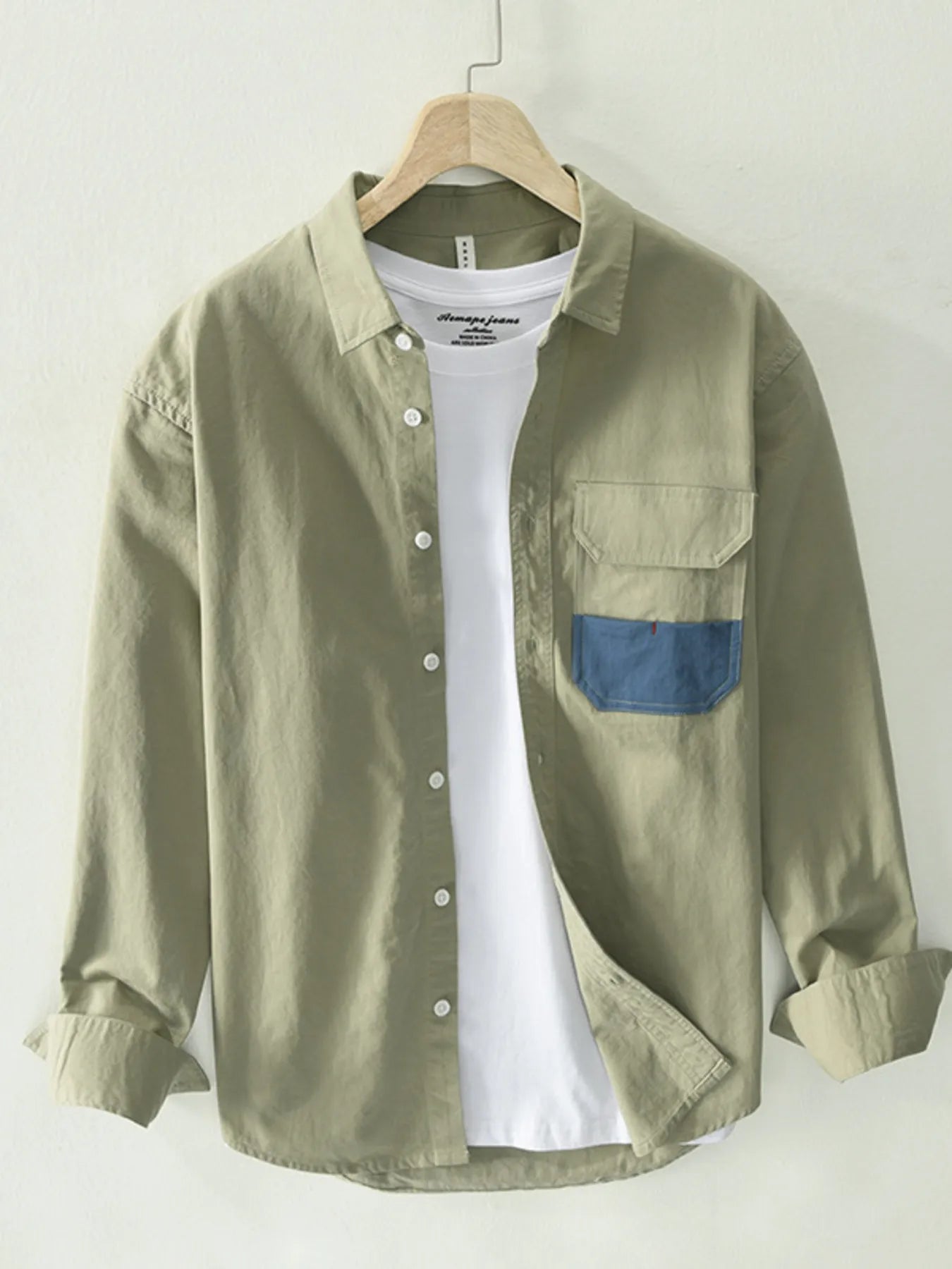 Men's Plus Size Button Up Long Sleeve Shirt - My Wear Clothing Co