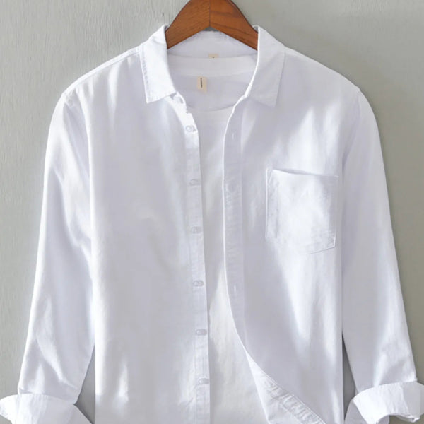 Men's Plus Size Button Up Long Sleeve Shirt - My Wear Clothing Co