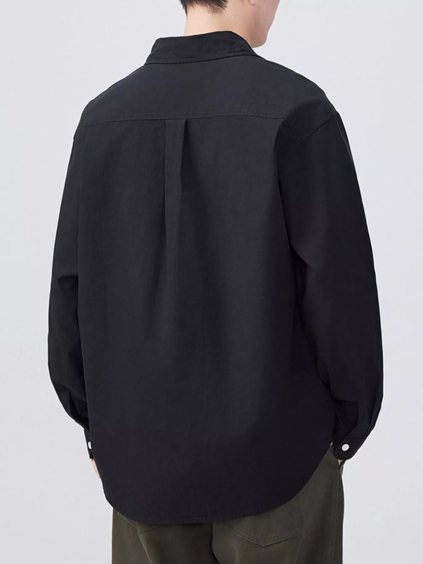 Men's Plus Size Button Up Long Sleeve Shirt - My Wear Clothing Co