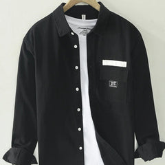 Men's Plus Size Button Up Long Sleeve Shirt - My Wear Clothing Co