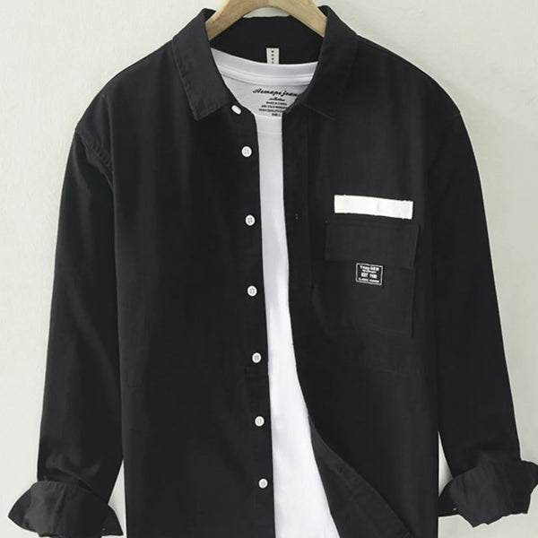 Men's Plus Size Button Up Long Sleeve Shirt - My Wear Clothing Co