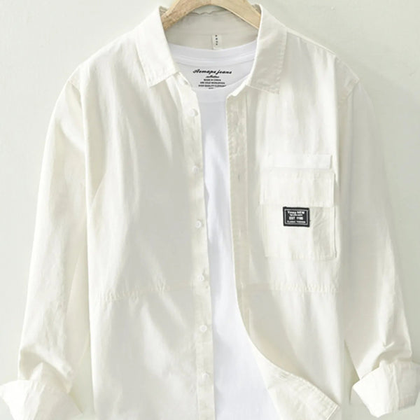 Men's Plus Size Button Up Long Sleeve Shirt - My Wear Clothing Co
