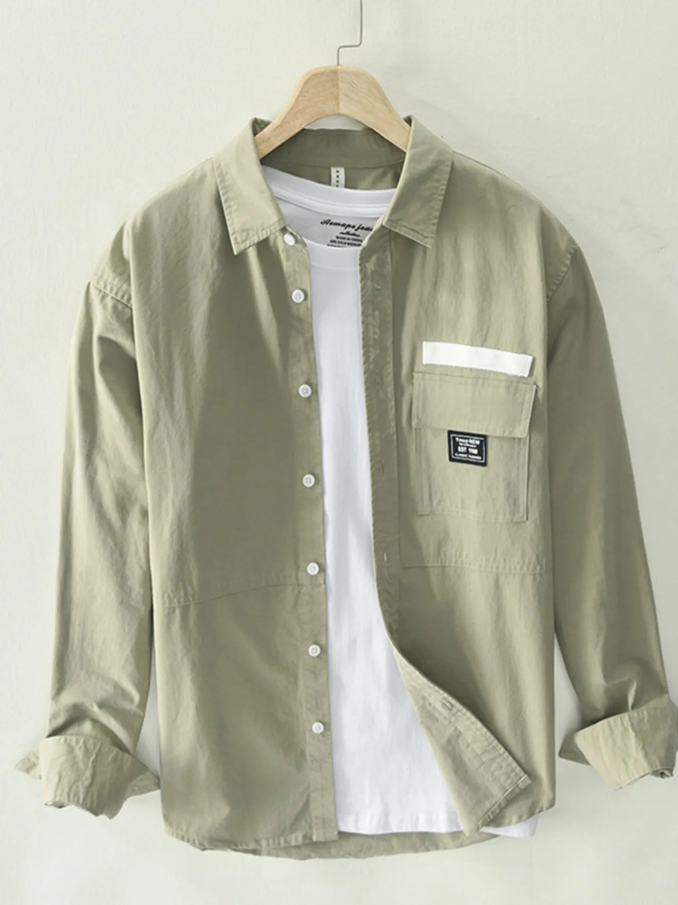 Men's Plus Size Button Up Long Sleeve Shirt - My Wear Clothing Co
