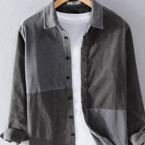 Men's Plus Size Button Up Long Sleeve Shirt - My Wear Clothing Co