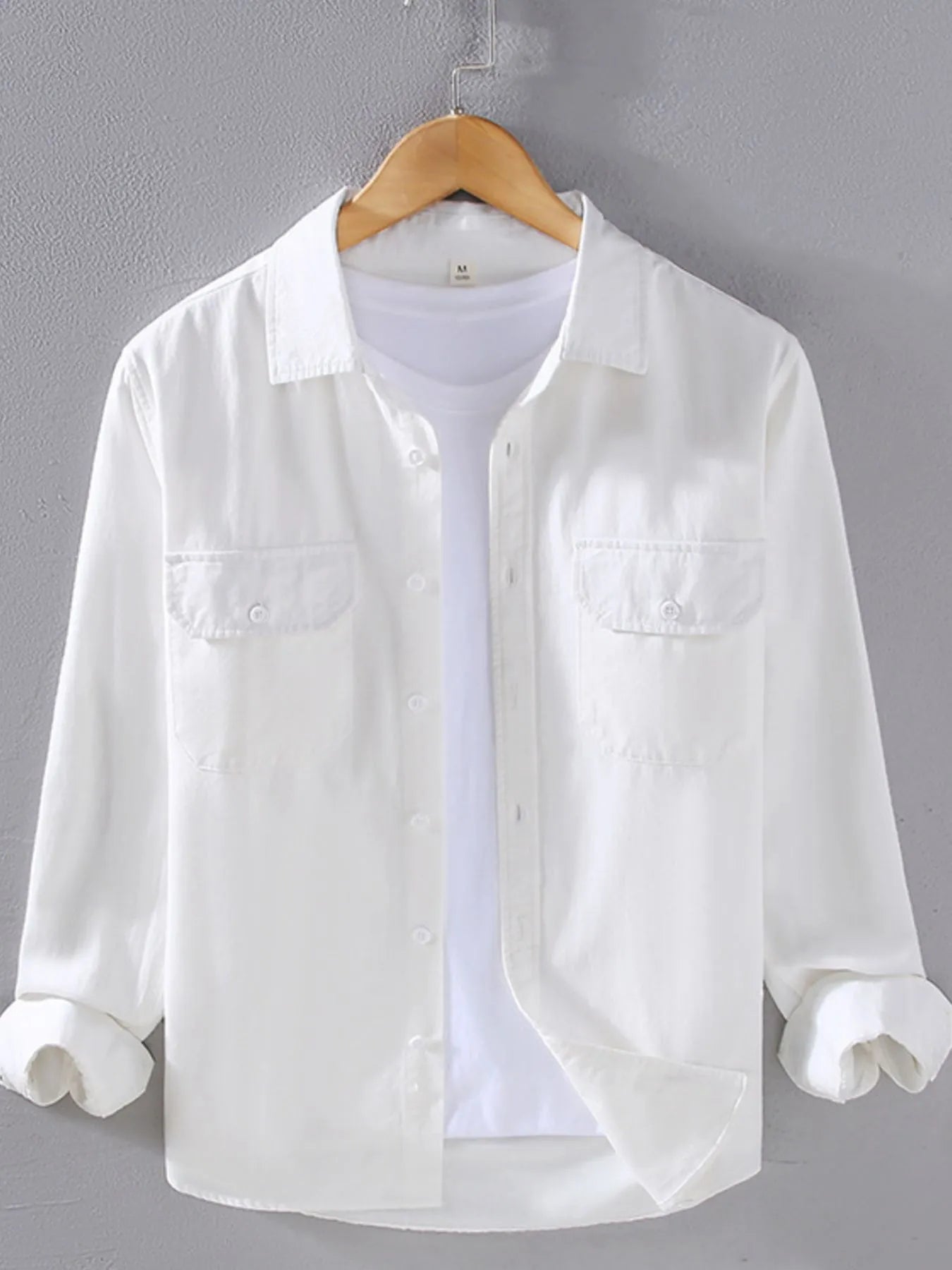 Men's Plus Size Button Up Long Sleeve Shirt - My Wear Clothing Co