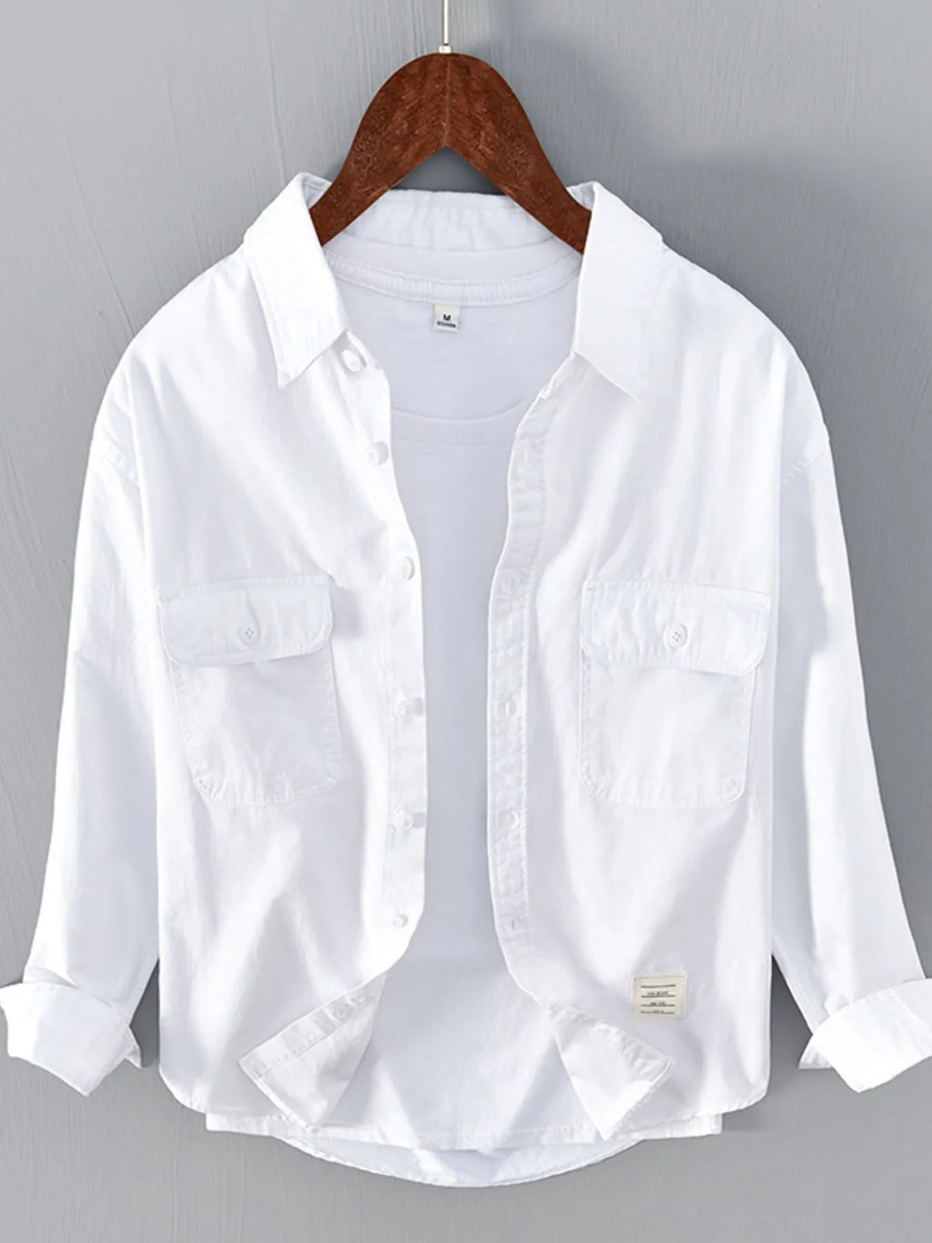 Men's Plus Size Button Up Long Sleeve Shirt - My Wear Clothing Co