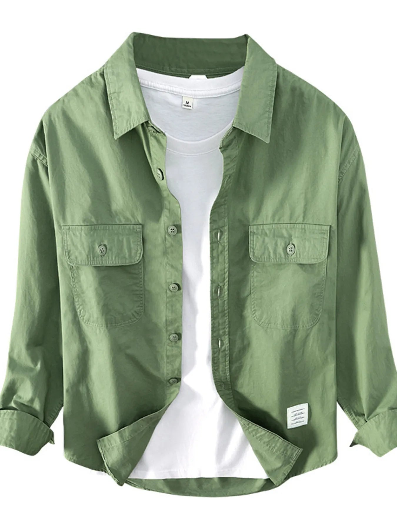 Men's Plus Size Button Up Long Sleeve Shirt - My Wear Clothing Co