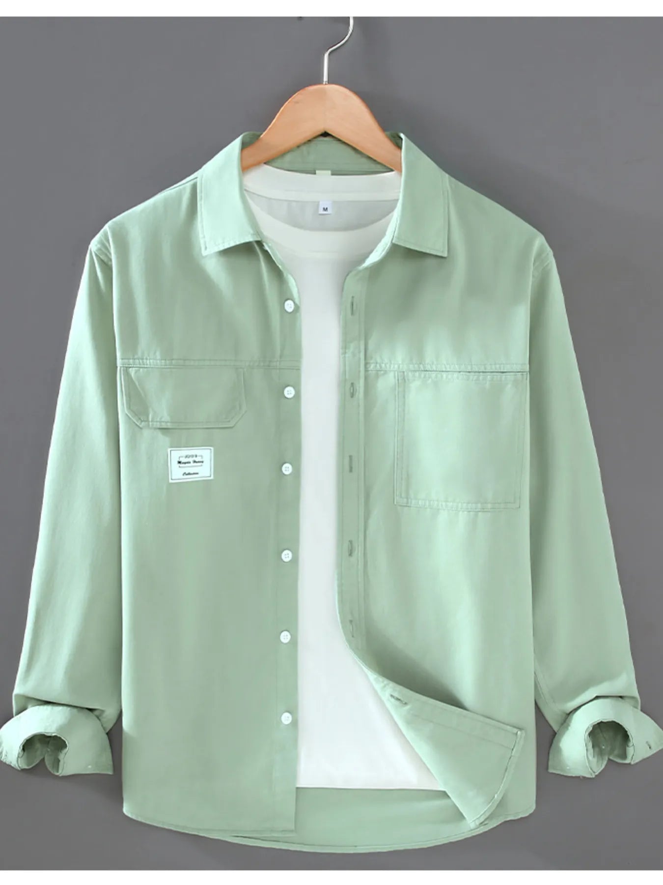 Men's Plus Size Button Up Long Sleeve Shirt - My Wear Clothing Co