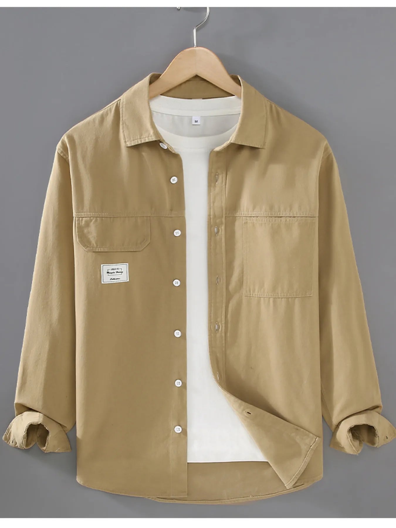 Men's Plus Size Button Up Long Sleeve Shirt - My Wear Clothing Co