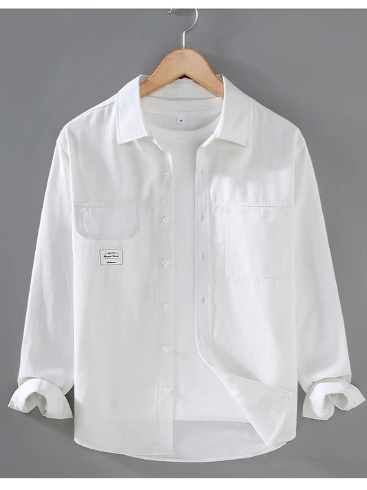 Men's Plus Size Button Up Long Sleeve Shirt - My Wear Clothing Co