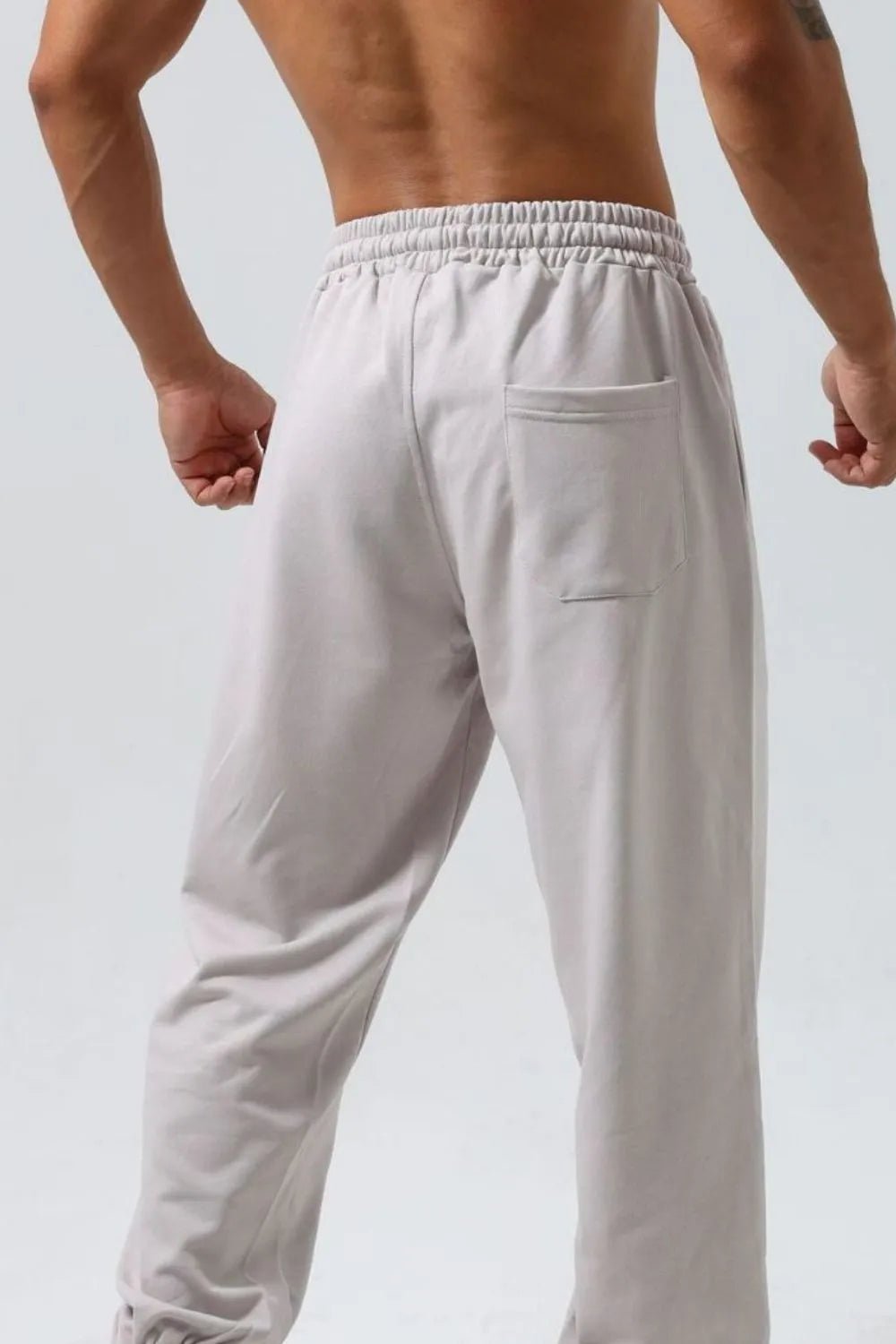 Men's Plus Size Distressed Drawstring Joggers - My Wear Clothing Co
