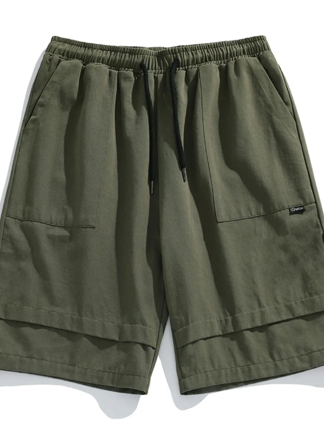 Men's Plus Size Drawstring Shorts with Pockets - My Wear Clothing Co