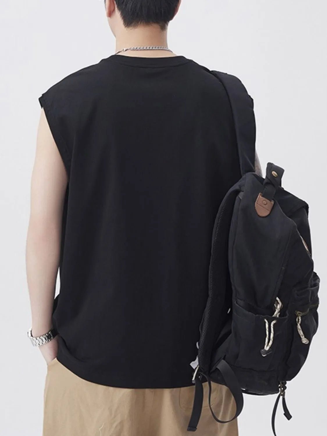 Men's Plus Size Graphic Logo Sleeveless Tank - My Wear Clothing Co