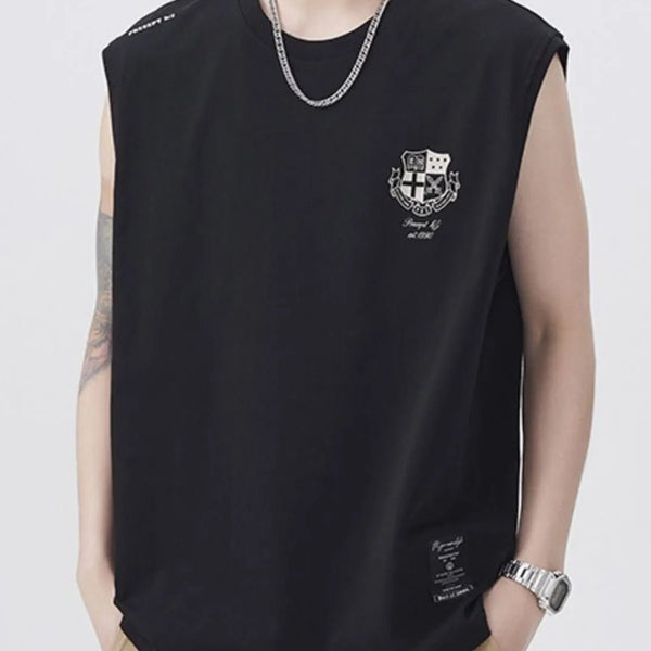 Men's Plus Size Graphic Logo Sleeveless Tank - My Wear Clothing Co