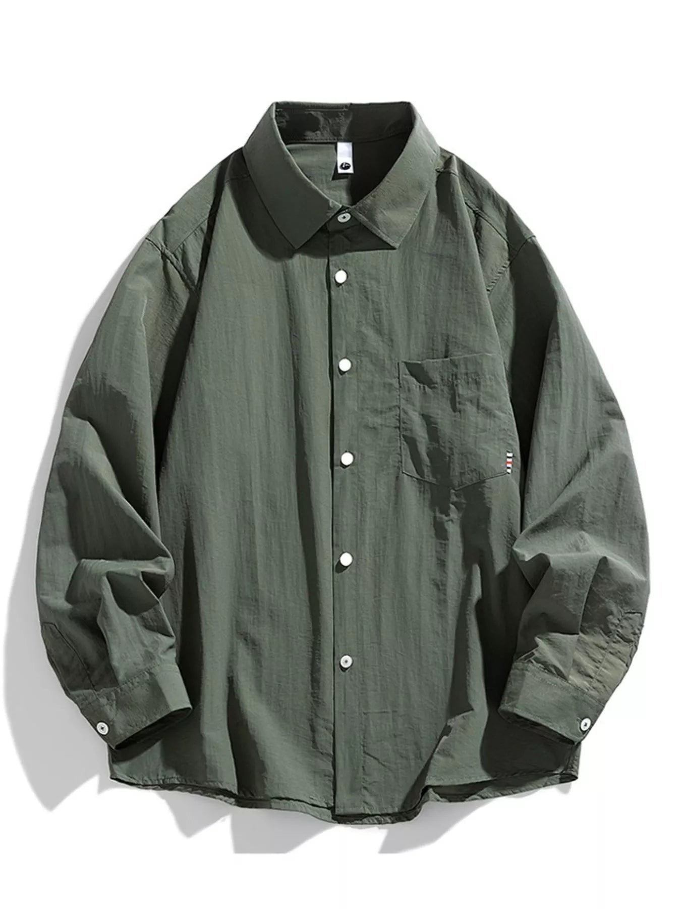 Men's Plus Size Lightweight Button - Down Shirt - My Wear Clothing Co