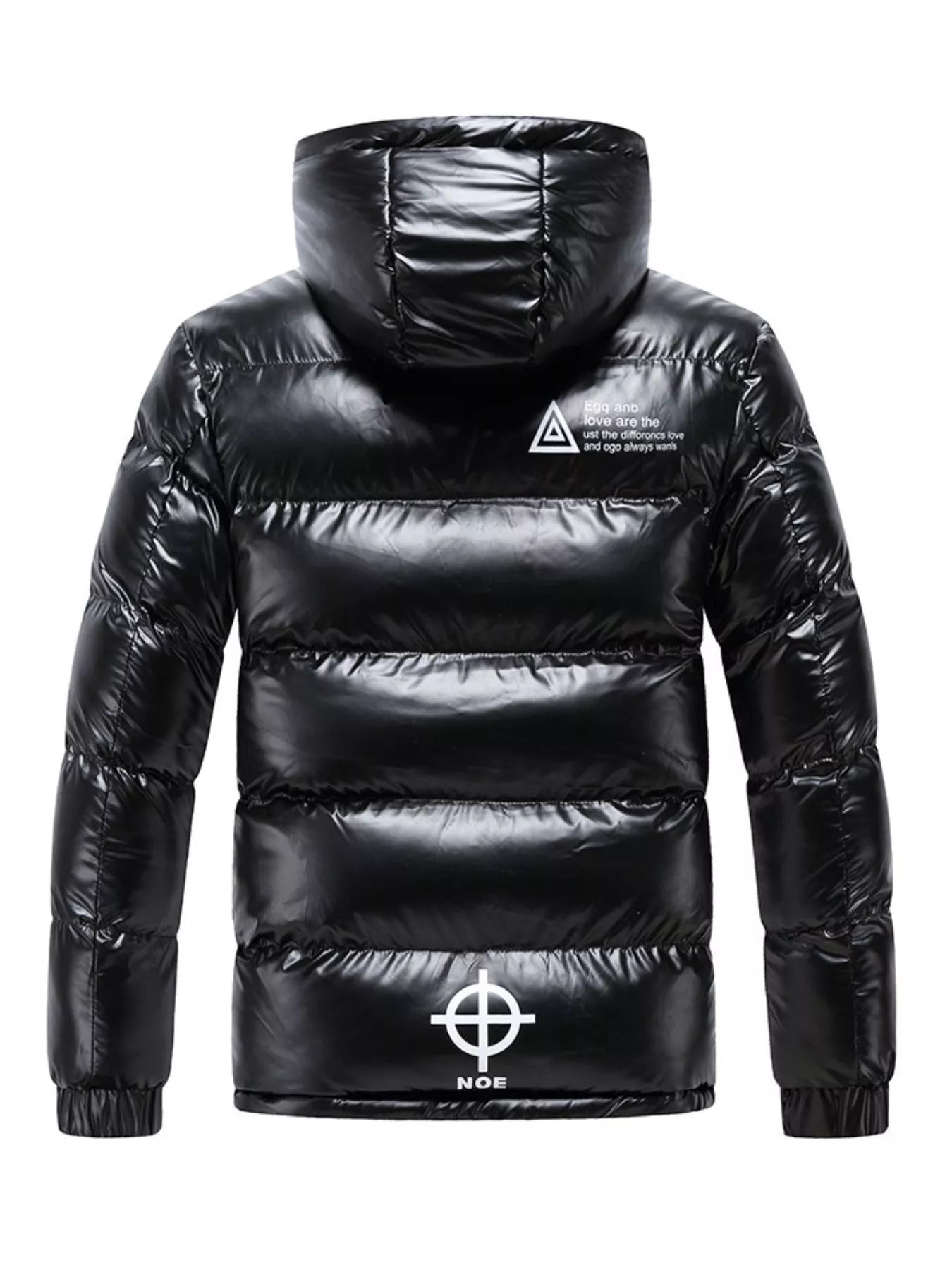 Men's Plus Size Padded Hooded Winter Coat - My Wear Clothing Co