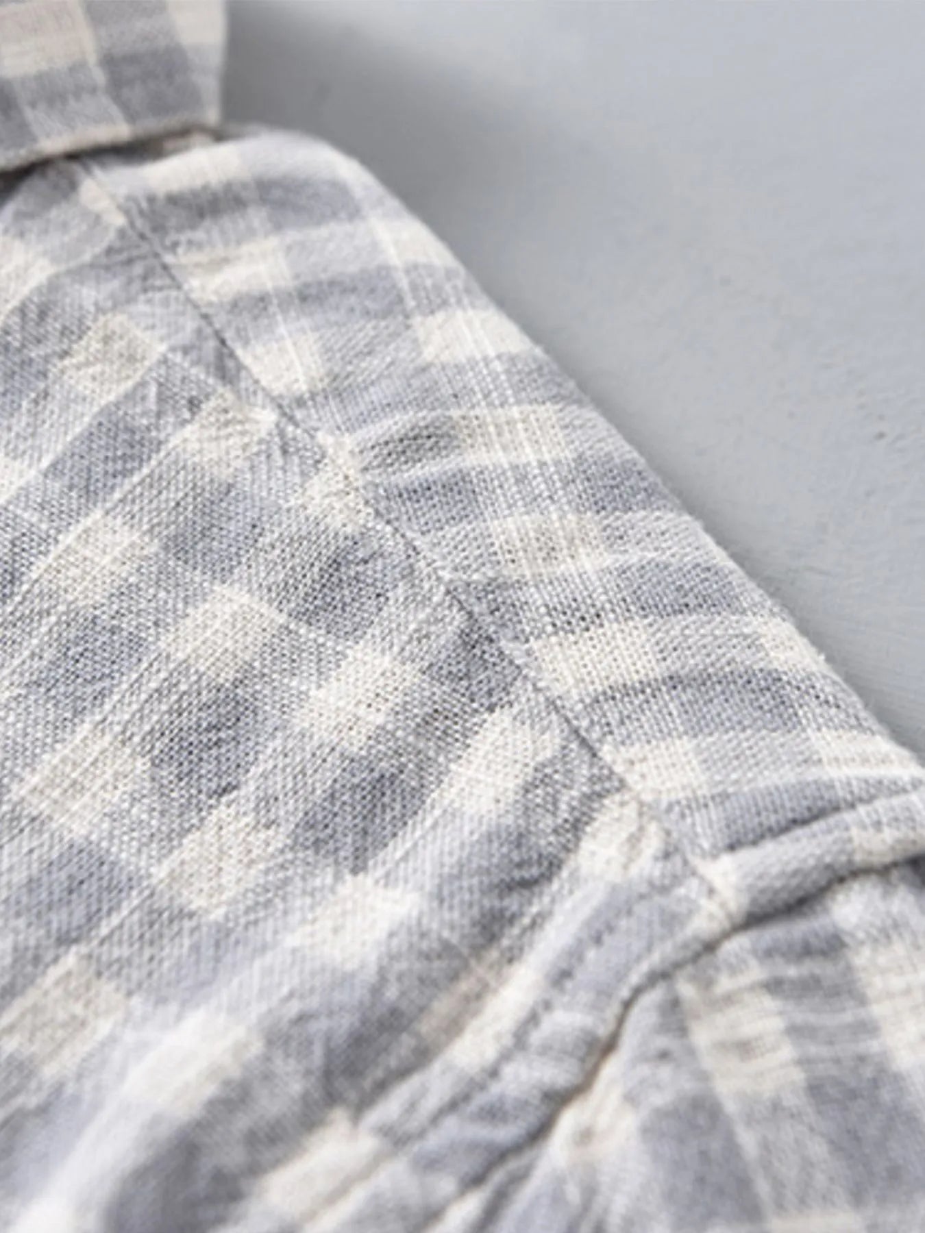 Men's Plus Size Plaid Button Up Long Sleeve Shirt - My Wear Clothing Co