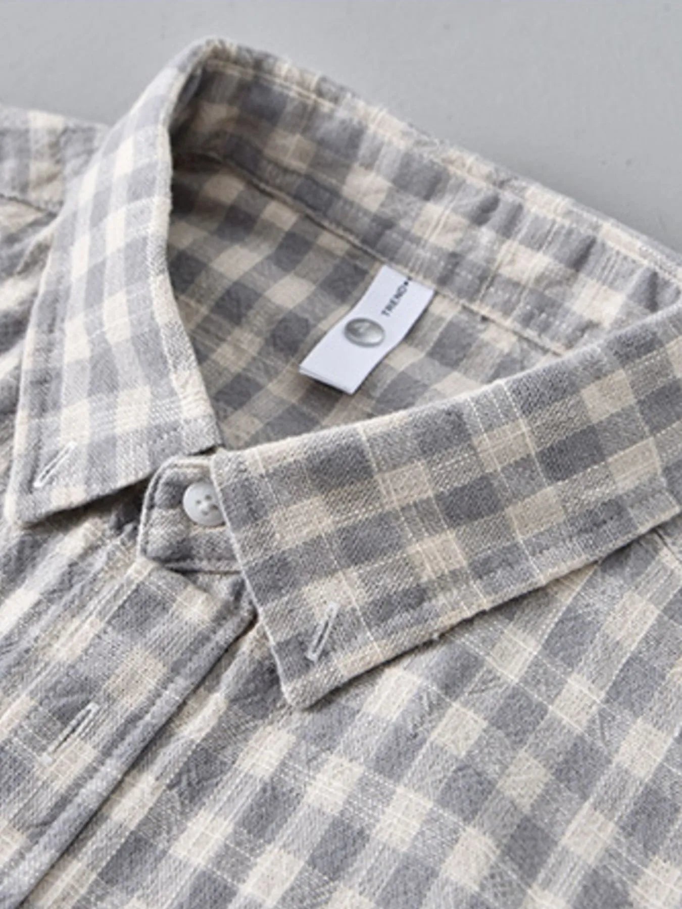 Men's Plus Size Plaid Button Up Long Sleeve Shirt - My Wear Clothing Co