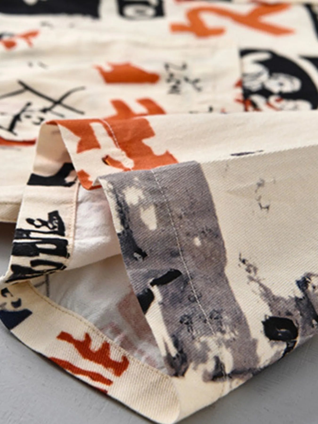 Men's Plus Size Printed Button Up Short Sleeve Shirt - My Wear Clothing Co