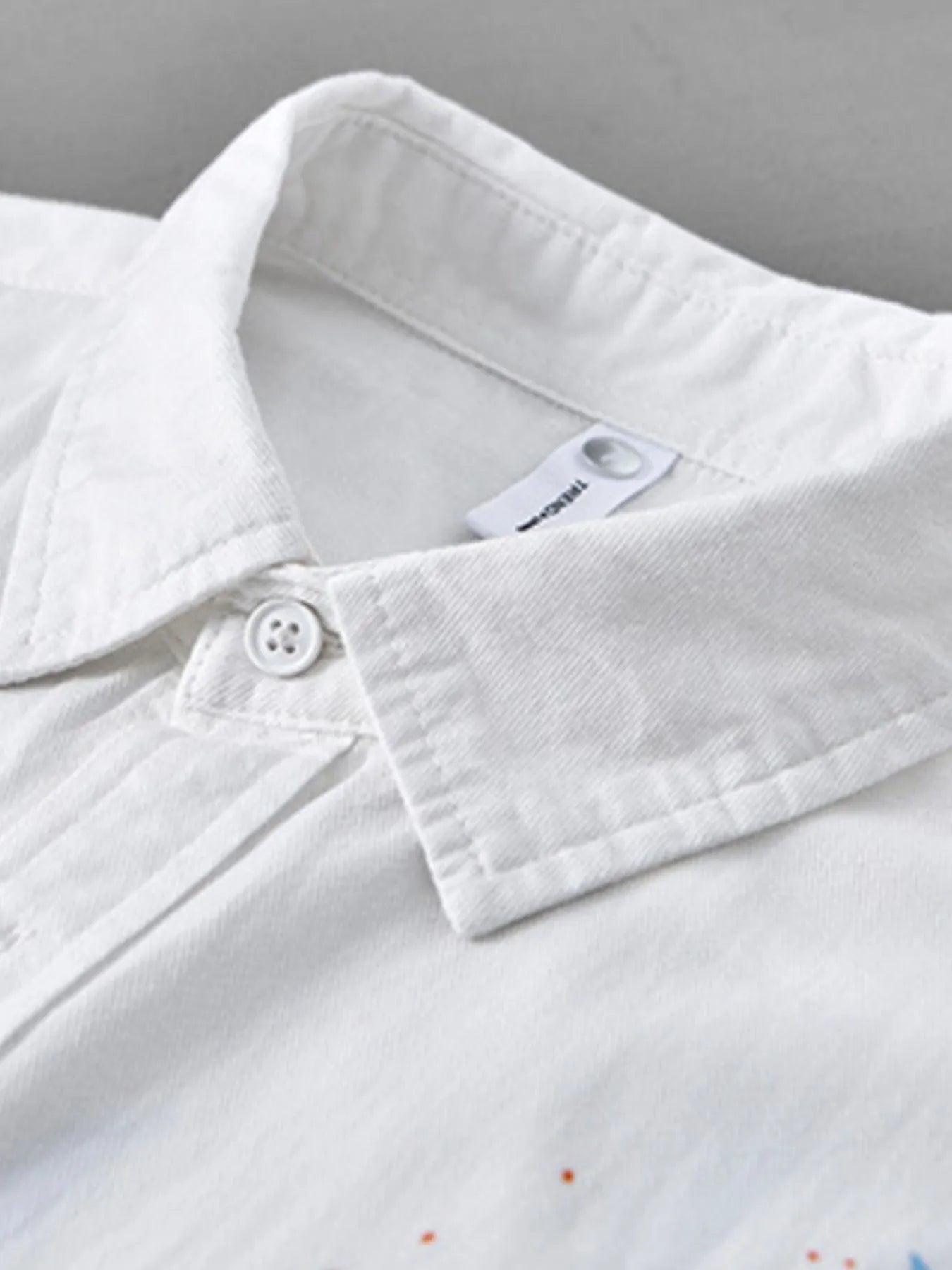 Men's Plus Size Printed Button Up Short Sleeve Shirt - My Wear Clothing Co