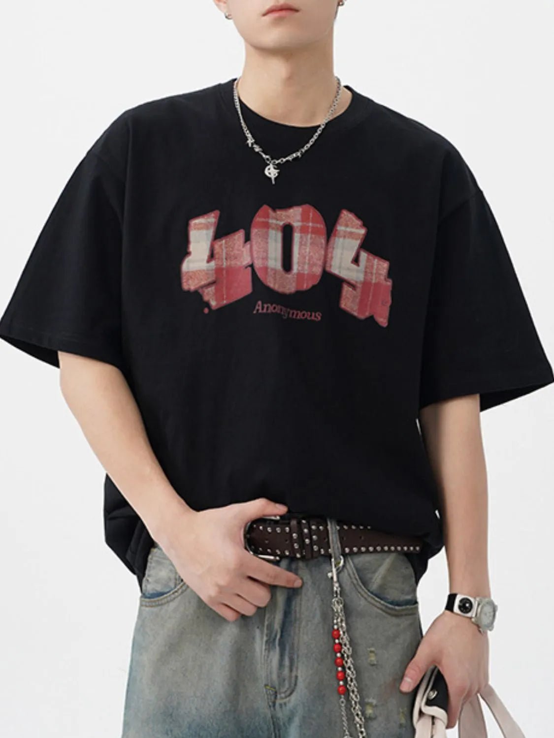 Men's Plus Size Round Neck Half Sleeve T-Shirt - My Wear Clothing Co