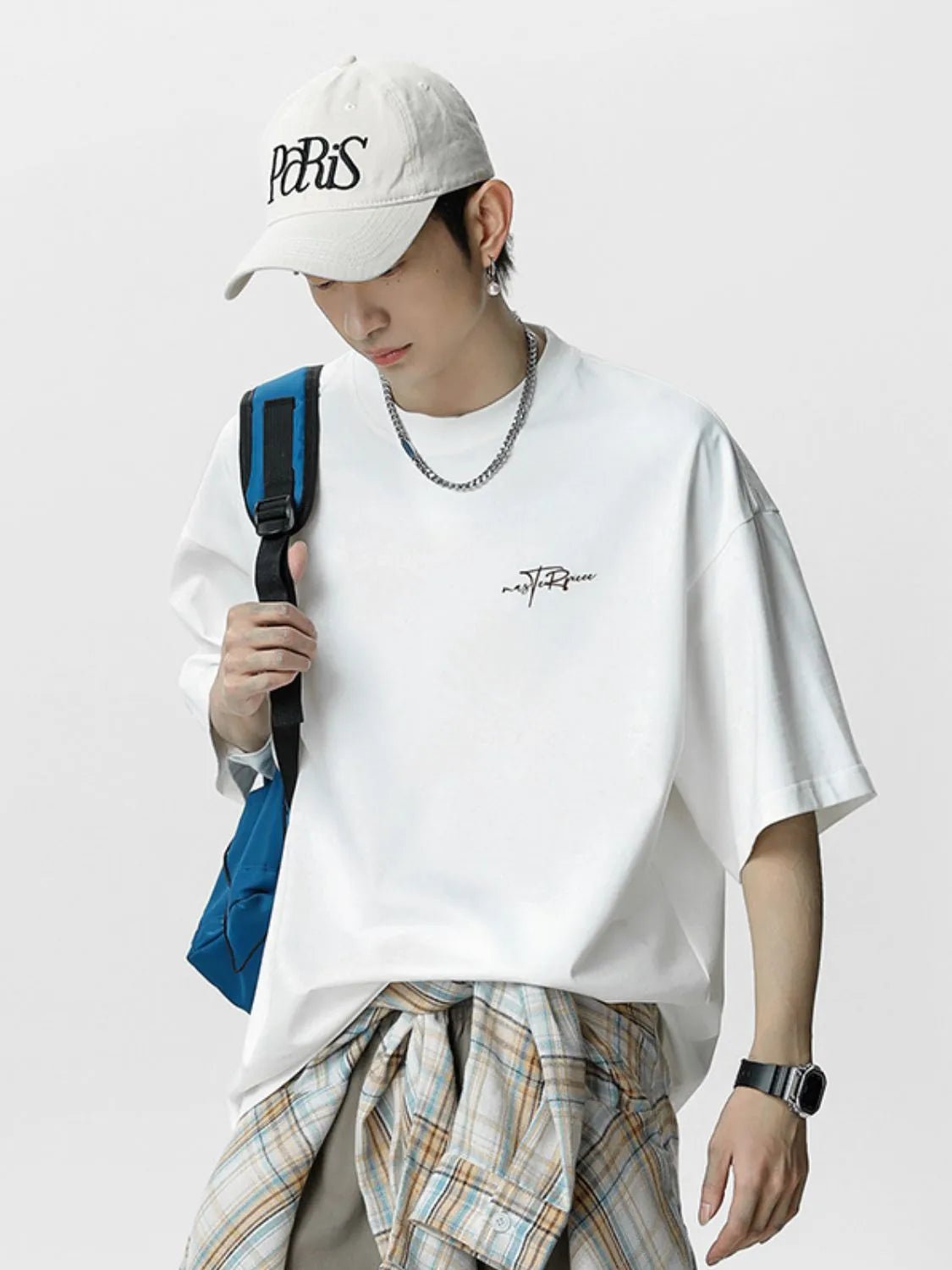 Men's Plus Size Round Neck Half Sleeve T-Shirt - My Wear Clothing Co