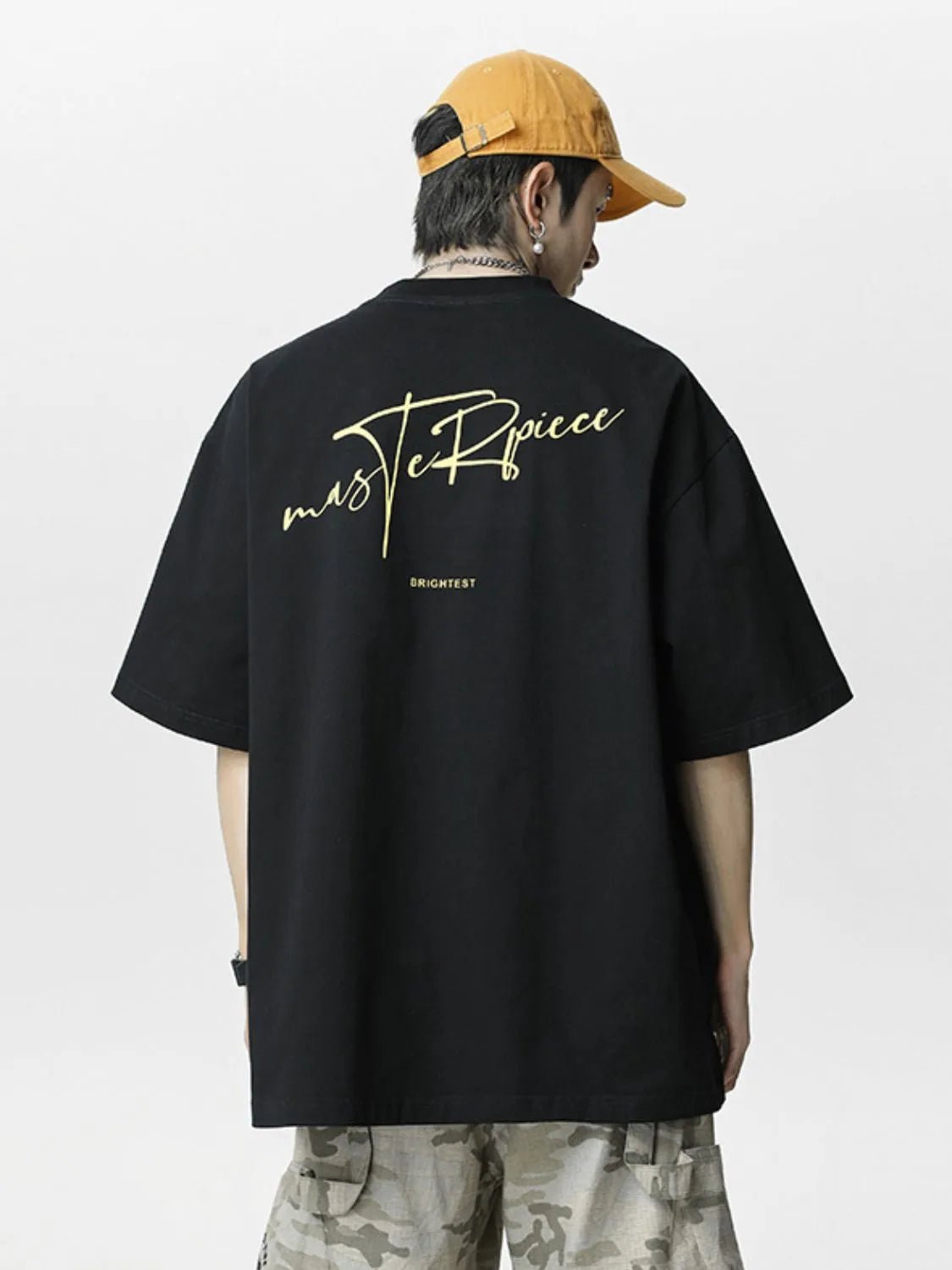 Men's Plus Size Round Neck Half Sleeve T-Shirt - My Wear Clothing Co